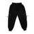 龙之涵儿童工装卫裤黑色160其他 版型宽松，舒适透气第3张高清大图