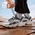鸿星尔克男跑鞋减震耐磨运动鞋44灰 国美超市甄选第3张高清大图