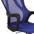 匠林家私椅子电脑椅家用升降椅办公椅子电竞椅(蓝色 黑框)第3张高清大图