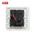 ABB开关插座面板德逸系列白色86型16A三孔带开关插座空调插座AE228第3张高清大图