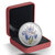 2013年加拿大发行蓝色鸢尾花镶水晶彩色精制纪念银币第3张高清大图