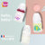 Tigex卡通新生婴儿宽口径PP奶瓶带硅胶奶嘴150ml塑料奶瓶0-6个月(大象)第5张高清大图
