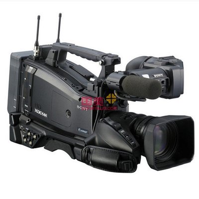 索尼（Sony）PMW-EX580K广播级专业摄像机（含富士16倍镜头）（EX580黑色 ex580官方标配）(黑色 官方标配)