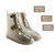 加加林防雨鞋套40-41 防水雨天防滑加厚耐磨底仿硅胶水鞋棕色第4张高清大图