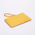 薇米儿油蜡皮零钱包女士手拿包韩版糖果色手抓包手机包(黄色)第5张高清大图