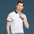 传奇保罗男士短袖t恤新款夏季翻领打底上衣中青年修身潮牌POLO衫(M-3XL)ZMN828(白色 XXL)第5张高清大图