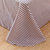 北欧风纯棉四件套 简约印花全棉被套被罩200x230cm 1.5/1.8米床用(魅紫玉)第2张高清大图