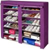 超大经典二合一鞋柜HBY0606T紫色