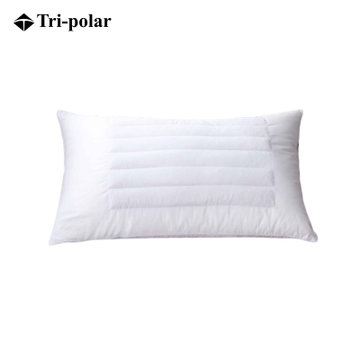 棉透气枕芯荞麦枕头全荞麦壳枕芯护颈枕两用单人护颈硬枕TP2984(白色)