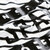 七格格2017夏季新款 清新黑白条纹 字母印花长款无袖连衣裙X005(黑白条纹 L)第4张高清大图