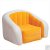 美国INTEX68571 充气懒人沙发 懒骨头单人休闲沙发充气沙发第5张高清大图