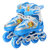ENPEX乐士溜冰鞋MS170八轮全闪光轮滑鞋卡通旱冰鞋 PU轮可调尺码 送护具(蓝色M)第5张高清大图