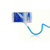 提亚（TIYA）懒人支架 床头多功能支架 多功能手机座 新型创意通用手机支架 适用苹果小米华为三星等手机(天蓝色)第3张高清大图