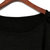 蒙格勒2016夏季新款韩版黑色显瘦均码蝙蝠五分袖不规则t恤连衣裙(黑色 均码)第4张高清大图
