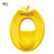 欧吉美 儿童马桶盖 通用 PP塑料马桶盖子 座便器小孩专用坐圈盖板 (黄色儿童马桶盖板)第3张高清大图