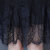 VEGININA  新款大码女装胖MM蕾丝修身连衣裙 10007(黑色 3XL)第5张高清大图