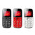 锋达通（Fadar） C601 电信CDMA 大字体大音量老人机 手电筒(红色)第5张高清大图
