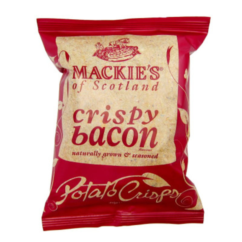 英国进口 哈得斯/mackie's 薯片(培根味 40g/袋