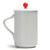 承文閣  陶瓷杯C-B002W禅风静雅盖杯白色创意马克杯咖啡杯情侣水杯办公杯牛奶杯水杯子第3张高清大图