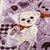 禧多屋Hitohome儿童卡通可爱动物小狗小熊双层加厚毛毯(小熊宝贝)第5张高清大图