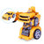 双鹰 遥控变形车机器人无线遥控男孩礼物玩具可充电幻影金刚(幻影金刚黄色)第3张高清大图
