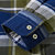 798170战地吉普秋装新款纯棉尖领长袖格子衬衫 男士商务休闲衬衣(蓝色 XXXL)第5张高清大图