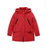 巴拉巴拉女童羽绒服中长款2018新款冬季中大童外套儿童加厚上衣女(170cm 中国红)第3张高清大图