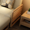 冬巢 实木沙发北欧日式沙发客厅布艺沙发可以拆洗(双人位 默认版本)
