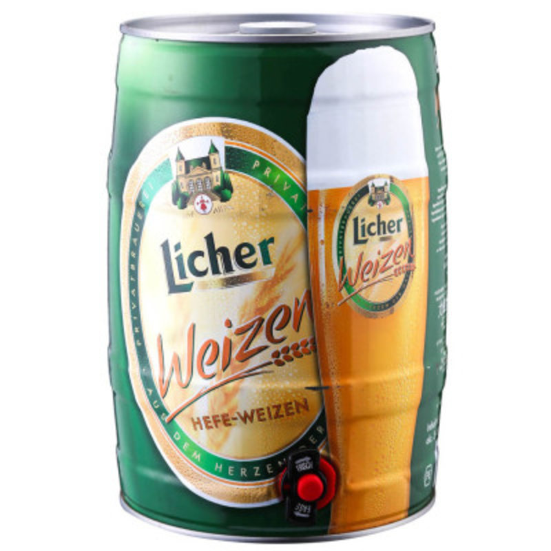 德国进口 力兹堡/licher 小麦啤酒 5l