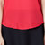 VEGININA 韩版淑女圆领木耳边短袖雪纺衫 9702(红色 XXL)第5张高清大图