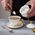 陶瓷咖啡具套装北欧式金边骨瓷咖啡杯茶壶茶杯托盘英式下午茶茶具(奶壶（英式全金） 默认版本)第4张高清大图