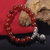 梦克拉 Mkela 玛瑙石榴石手链 喜上眉梢 时尚手链 两款可选(玛瑙)第4张高清大图