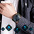 时刻美智能手表男士运动防水时尚潮流来电提醒计步器蓝牙电子表男(蓝色)第4张高清大图