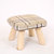 缘诺亿 蘑菇创意换鞋凳儿童矮凳四脚方凳可拆洗家居凳实木卡通凳ht-005#(草绿色 24小时内发货)第4张高清大图