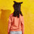 唯思凡儿童装女童卫衣春装2019新款休闲套头衫小中大童春季宝宝(120cm 橙色)第3张高清大图