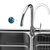 华帝卫浴 厨房水槽双槽套装 304不锈钢加厚洗菜盆套装H-A2022(76)-R.1D第3张高清大图