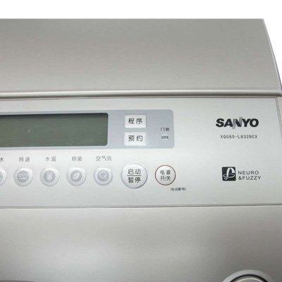 三洋(SANYO) XQG60-L832BCX 6公斤 滚筒洗衣机 直驱变频 亚光金