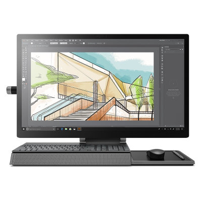 联想Lenovo Yoga A940 创意设计一体机台式电脑 27英寸【九代i7-9700 RX560 4G独显】(灰色 32G内存/1T固态+2T机械/定制)
