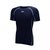 rea 男装 吸湿速干篮球跑步健身运动短袖针织衫训练服紧身衣紧身服R1602(蓝色 M)第3张高清大图