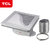 TCL照明集成吊顶换气扇排气扇 厨房卫生间用 百叶换气 30W 300*300*150mm第5张高清大图