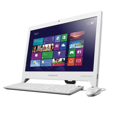 联想（Lenovo） C240 18.5英寸一体电脑（赛扬双核1017U 2G 500G DVD刻录 Linux）白色