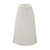 女装百搭百褶半身裙 修身高腰半身长裙(白色 XL)第3张高清大图