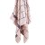 三利精梳棉系列缎档格纹浴巾(米白)第3张高清大图