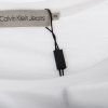 卡文克莱Calvin Klein男士短袖T恤 CK时尚印花半袖纯棉t恤90794(白色 L)