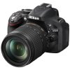 尼康（Nikon） D5200 单反套机（AF-S DX 18-105mm f/3.5-5.6G ED VR 防抖镜头）黑色