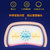 澳舒婴儿定型枕防偏头宝宝新生儿童枕头0-1-2-6岁以上记忆棉枕芯(贵族黄12-24月（枕芯2.5cm）)第4张高清大图
