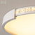 led吸顶灯卧室灯现代简约客厅灯个性书房灯具儿童房灯圆形水晶灯HS102021(24W*2无极调光)第4张高清大图
