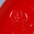 中国龙瓷 商务办公礼品创意办公室摆件礼物家居装饰品8寸国色天香挂盘（红-浮雕)第5张高清大图