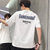 森雷司2019夏季新款潮流时尚休闲男士短袖上衣(白色 L)第5张高清大图