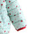 宝宝棉衣 冬装新款女童装儿童加绒加厚爱心印花外套wt8367(150 绿色爱心)第4张高清大图